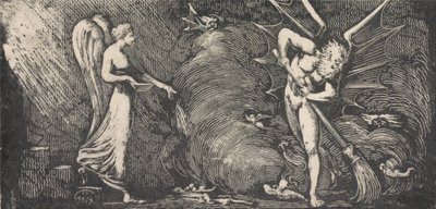 Mies, joka lakaisi tulkin salin tekijältä William Blake