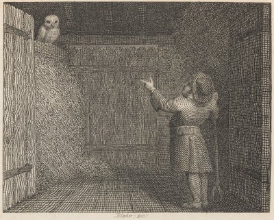 Pöllö ja maanviljelijä tekijältä William Blake