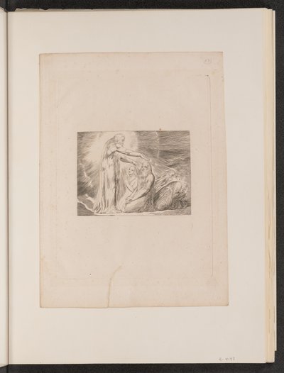 Kristuksen näky, 1825. tekijältä William Blake