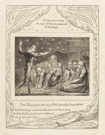 Elihun viha, 1825. tekijältä William Blake