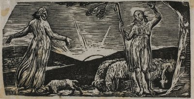 Thenot Remonstrates Colinetin kanssa, The Pastorals of Vergil tekijältä William Blake