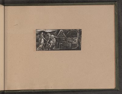 Thenot ja Colinet johtavat laumaansa yhdessä tekijältä William Blake
