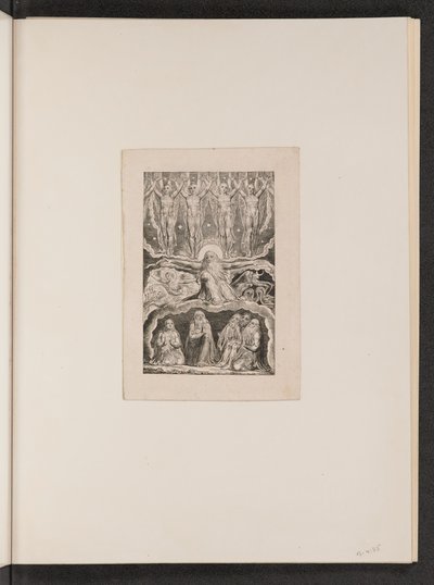 Kun aamutähdet lauloivat yhdessä, 1825. tekijältä William Blake