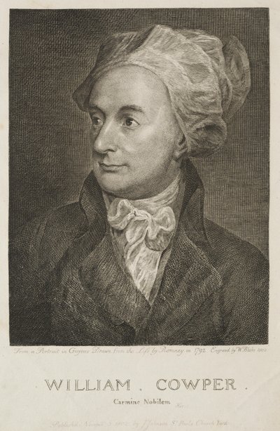 William Cowper, 1802. tekijältä William Blake