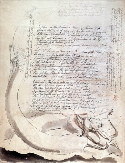 hän kuvitti William Blaken runon "Neljä eläintarhaa". tekijältä William Blake