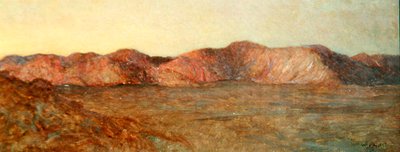 El Kabin autiomaa, Afterglow tekijältä William Blake Richmond