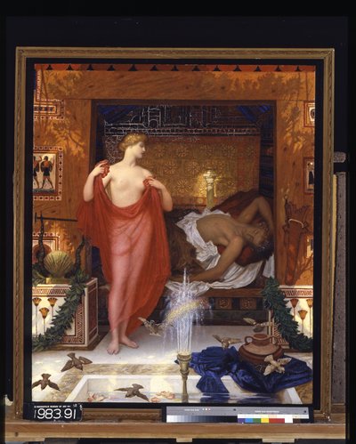Hera Hephaistoksen talossa (öljy kankaalle) tekijältä William Blake Richmond