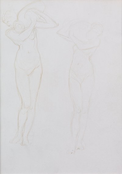Tutkimus (metallipiste) tekijältä William Blake Richmond