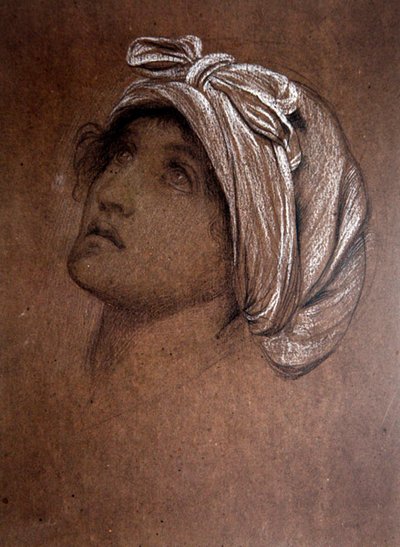 Opiskelu tanssijan päälle, "The Song of Miriam" tekijältä William Blake Richmond