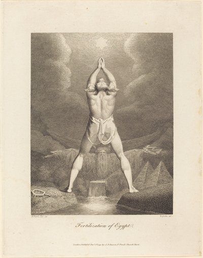Egyptin lannoitus tekijältä William Blake after Henry Fuseli