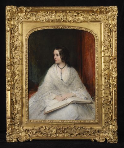 Jane Fortescue Seymourin muotokuva rouva Coleridge, n. 1862 tekijältä William Boxall
