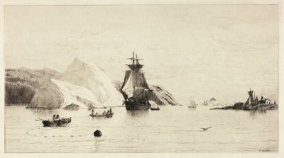 Arktinen merimaisema tekijältä William Bradford