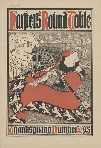 Harperin pyöreä pöytä - Kiitospäivän numero, 1895 tekijältä William Bradley