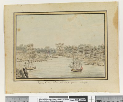 Opp. s. 84. `Sydney Cove, Port Jackson. 1788