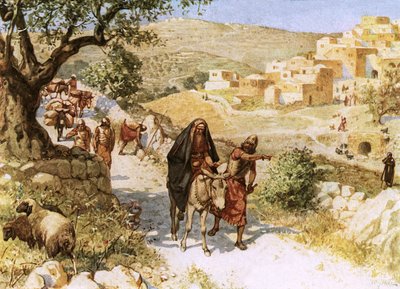 Simei kiroaa Jerusalemista pakenevan Daavidin tekijältä William Brassey Hole