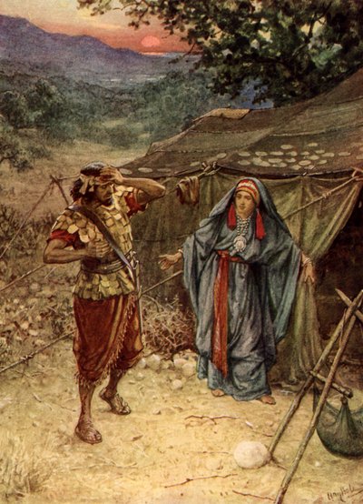 Jael Yael ja Sisera - Raamattu tekijältä William Brassey Hole