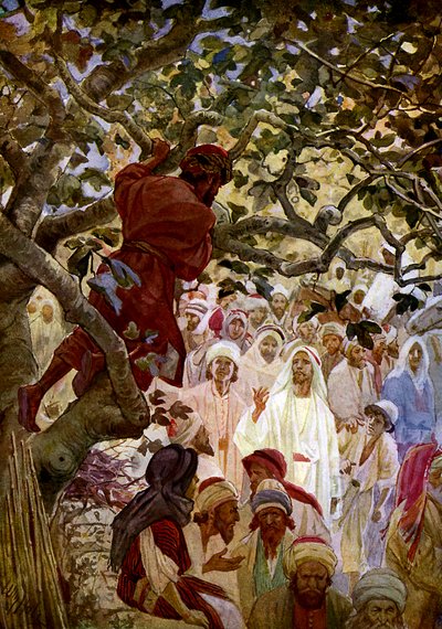 Jeesus ja Sakkeus. - Raamattu tekijältä William Brassey Hole