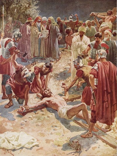Jeesus ristiinnaulitaan tekijältä William Brassey Hole