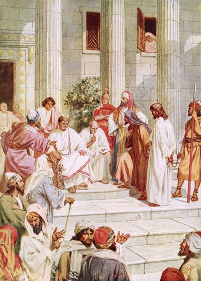 Jeesus toi Pilatuksen eteen tekijältä William Brassey Hole