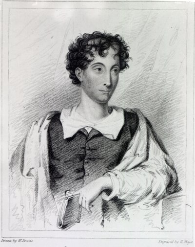 Pastori Charles Robert Maturin, kaiverrus Henry Meyer, 1819 tekijältä William Brocas