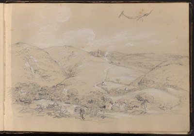 Hill and Valley Scene tekijältä William Brockedon