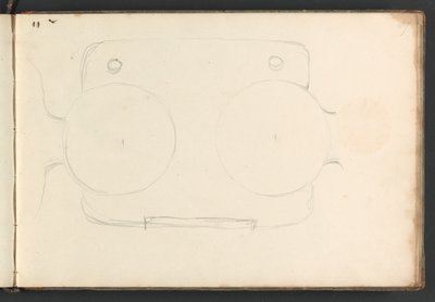 Luonnos tuntemattomasta laitteesta tekijältä William Brockedon