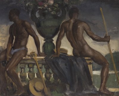 Aatamin työ, 20. vuosisata (Öljy kankaalle) tekijältä William Bruce Ellis Ranken