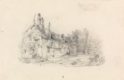 Fermă cu biserică în Distancefinnish tekijältä William Callow