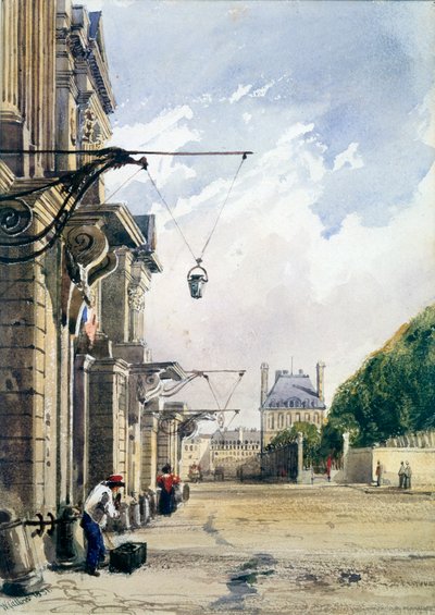 Rue de Rivoli, lähellä Tuileries