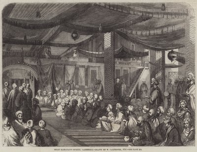 Shah Hamdan Masjid, kashmir tekijältä William Carpenter