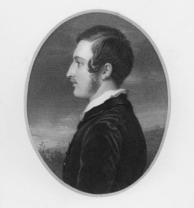 Prinssi Albert, 20-vuotiaana (kaiverrus) tekijältä William Charles (after) Ross