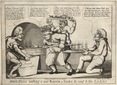 John Bull tekee uuden erän laivoja lähetettäväksi järville tekijältä William Charles