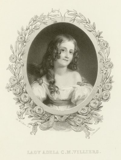 Lady Adela Corisande Maria Child Villiers Lady Adela Corisande Maria Child Villiers tekijältä William Charles Ross