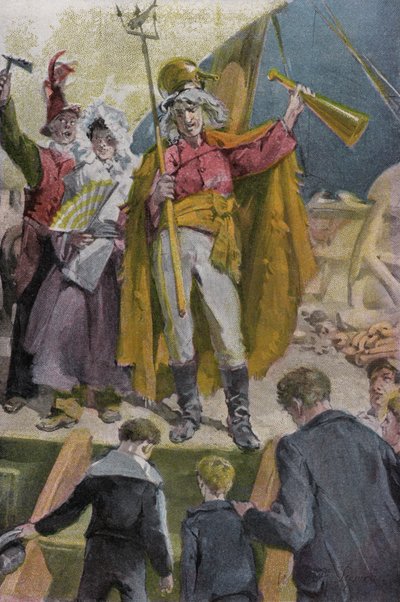 Kuvitus Peter The Whalerille tekijältä William Christian Symons