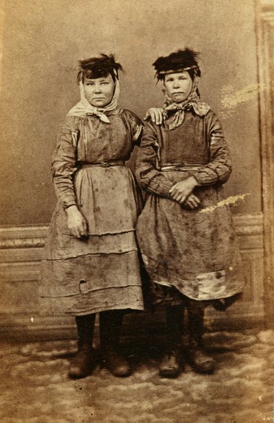 Työntekijöitä Tredegarin ruukista Walesista tekijältä William Clayton