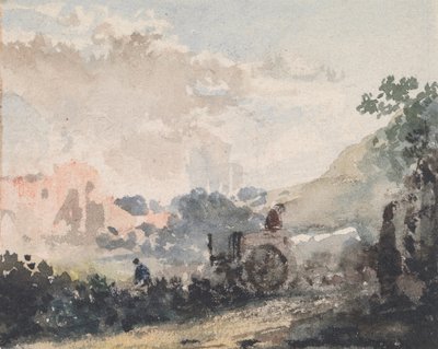 Maisema kärryn kanssa tekijältä William Collins