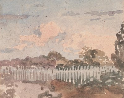 Maisema aidalla tekijältä William Collins