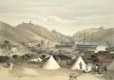 Balaklava, Katse kohti merta, levy "Sodan istuimesta idässä", 1856 tekijältä William Crimea Simpson