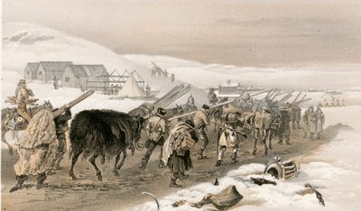 Majoja ja sotavaatteita armeijalle tekijältä William Crimea Simpson