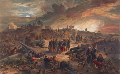 ?Malakoffin sisätilat pyöreän tornin jäännöksillä? tekijältä William Crimea Simpson
