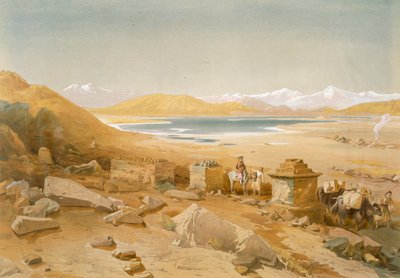 Salt Lake - Thibet, "Intia muinainen ja moderni", 1867 tekijältä William Crimea Simpson