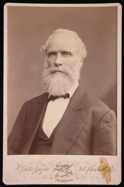 Retrat de Garland Carr Broadhead 1827-1912, abans de 1884. finlandès tekijältä William Curtis Taylor