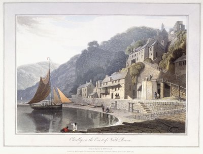 Clovelly, Pohjois-Devonin rannikolla tekijältä William Daniell