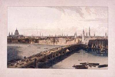 London Bridge, 1804 tekijältä William Daniell