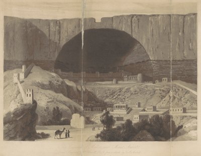 Makoon luola lähellä Araratin vuorta tekijältä William Daniell