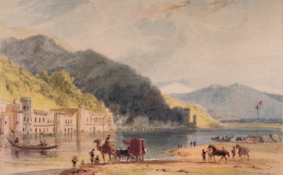 Hurduwar - missä Ganges tulee Hindoostanin tasangolle, c1786-1791, 1935 tekijältä William Daniell