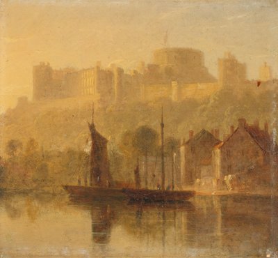 Windsorin linna Thamesista tekijältä William Daniell