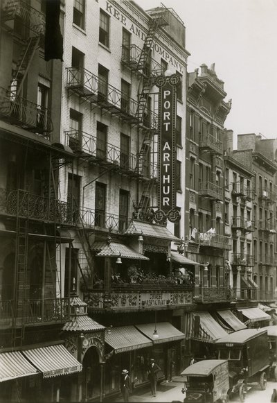 Port Arthur -ravintola, 7 Mott Street, New York City, 1919 tekijältä William Davis Hassler