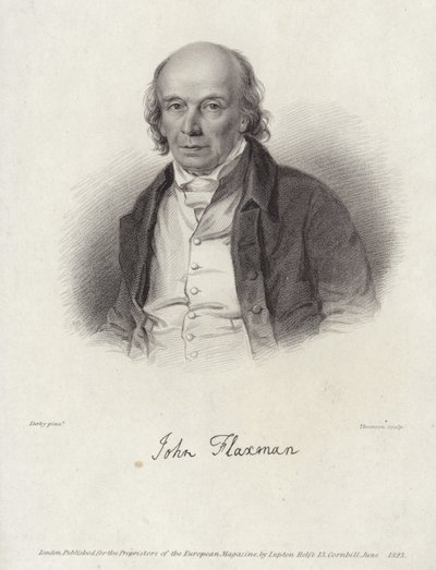 John Flaxmanin muotokuva tekijältä William Derby