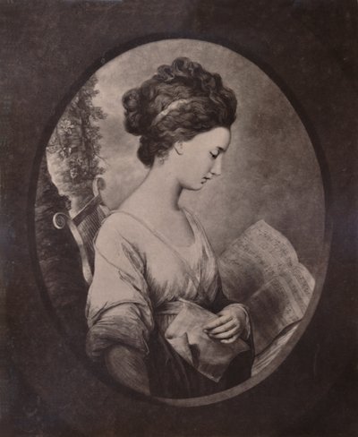Neiti Elizabeth Stephenson, myöhemmin Mexboroughin kreivitär, 1700-luvun loppu 1894 tekijältä William Dickinson